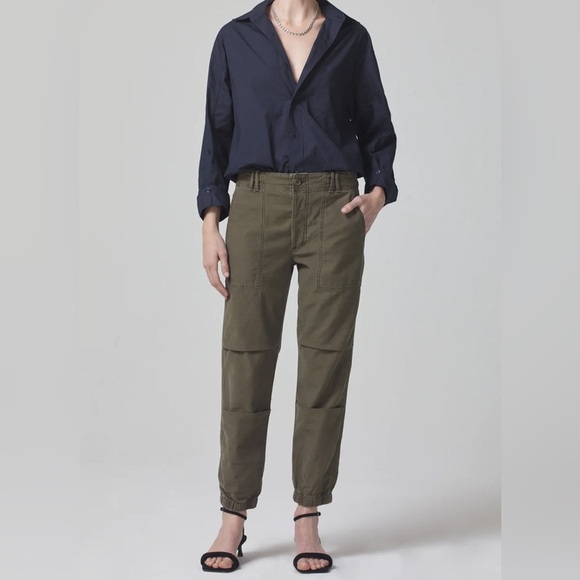 Citizens Of Humanity Pants - CITIZENS OF HUMANITY Agni Straight Utility Trousers Size 31